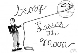 George Lassos the Moon