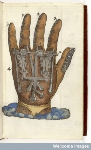 L0043496 Ambroise Pare: prosthetics, mechanical hand