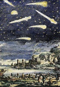 Comets in Description de l'Universe, 1683